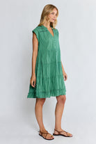 Laverne Tier Dress Gumleaf Dresses Lula Life