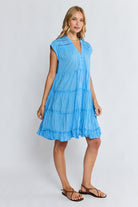 Laverne Tier Dress Sky Dresses Lula Life