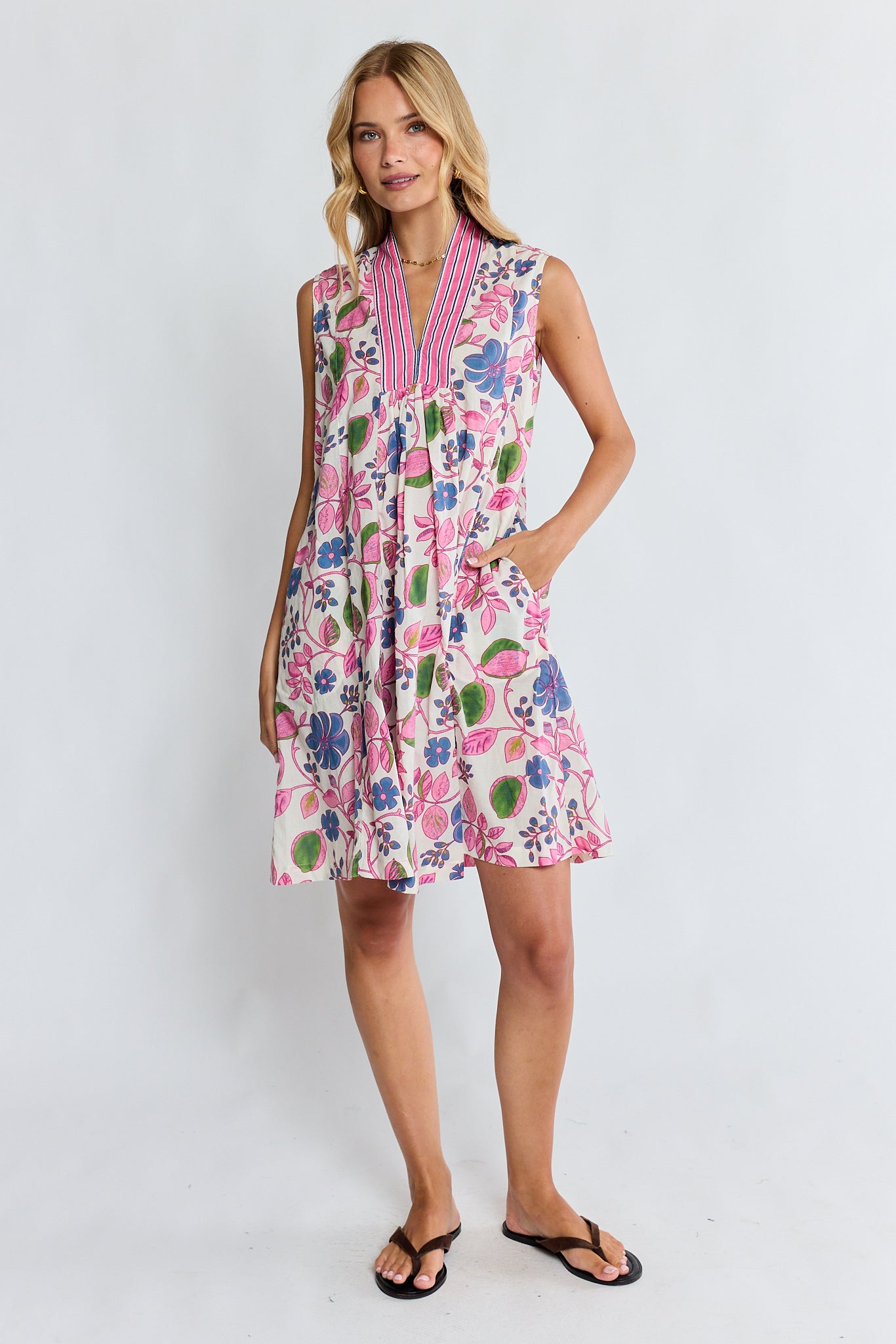 Marais Slvless Dress Multi Dresses Lula Life