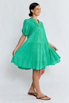 Marilyn Button Dress Sea Dresses Lula Life