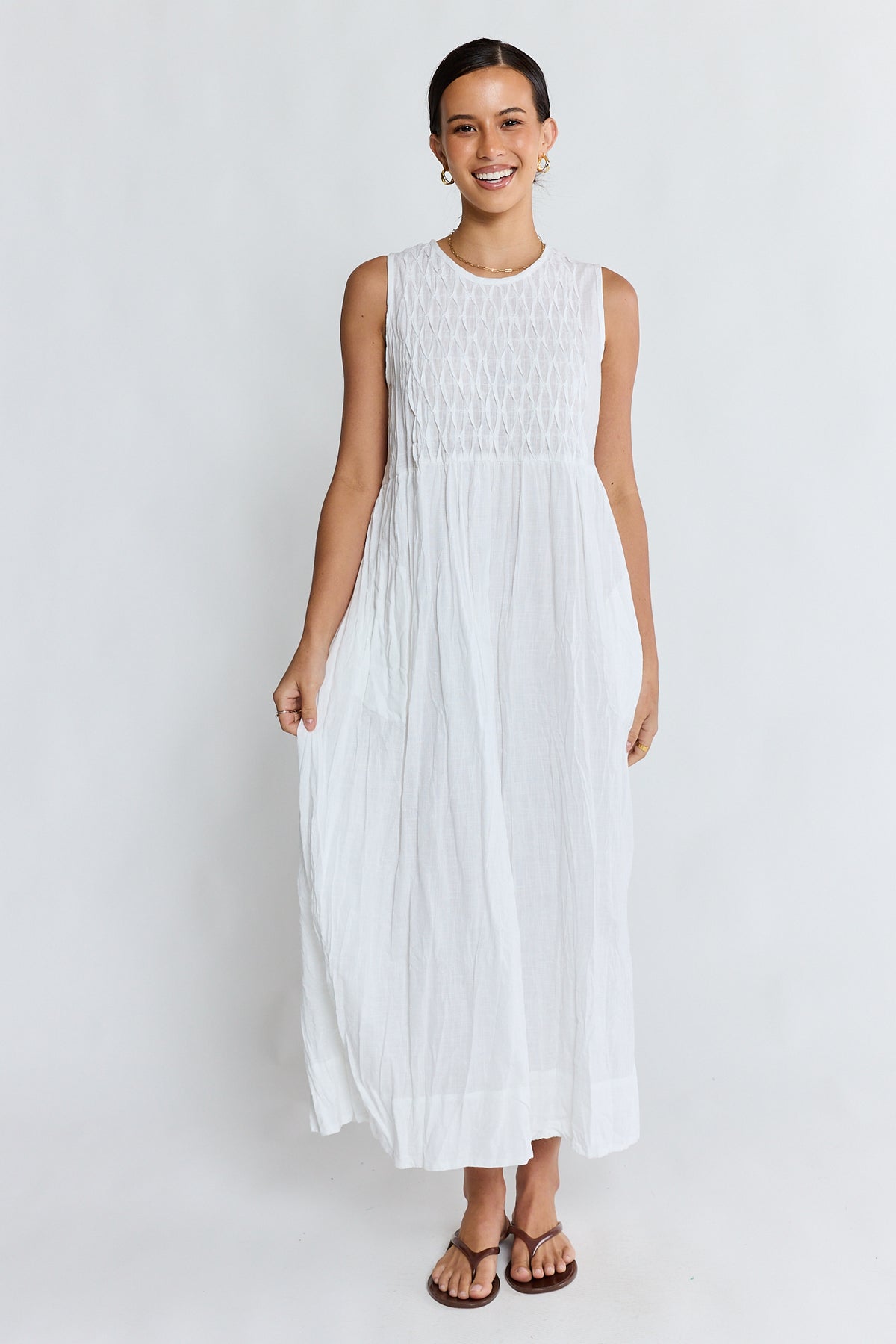 Marilyn Maxi Dress White Dresses Lula Life