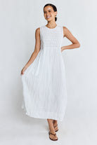 Marilyn Maxi Dress White Dresses Lula Life
