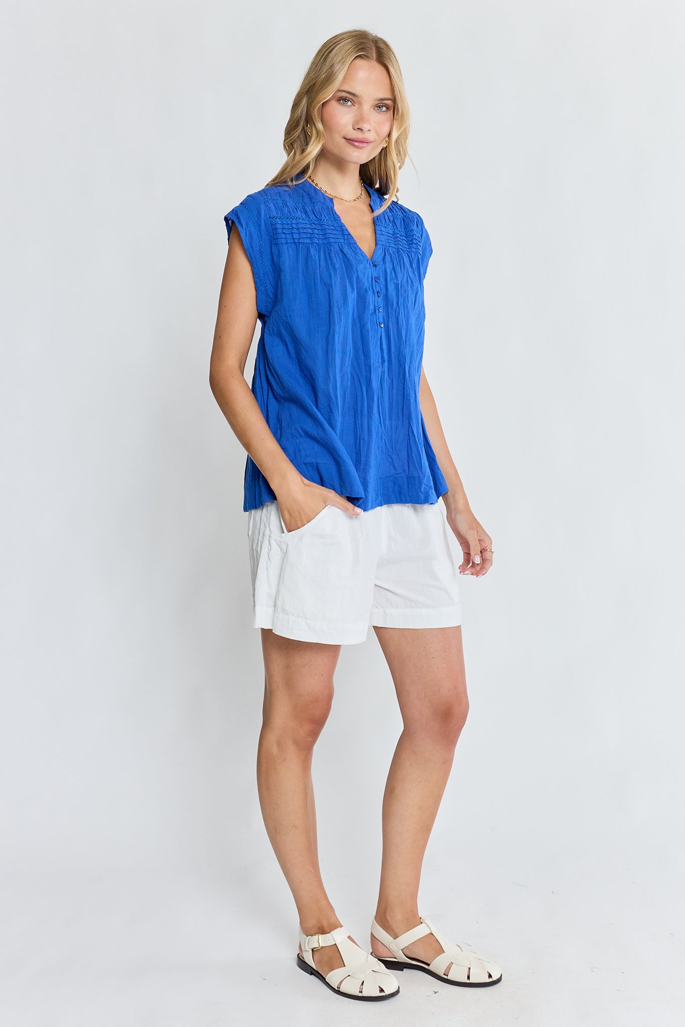 Marilyn Top Azure Tops Lula Life