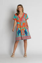Marquita Dress Lagoon - Global Free Style