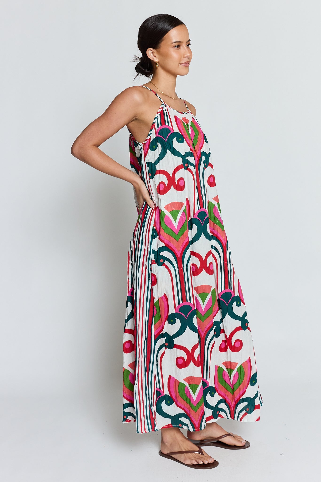 Sadie Maxi Melon Dresses Lula Life