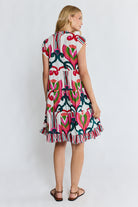 Sadie Tier Dress Melon Dresses Lula Life
