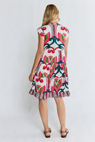 Sadie Tier Dress Melon Dresses Lula Life