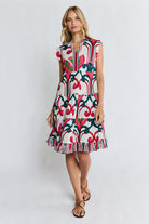 Sadie Tier Dress Melon Dresses Lula Life