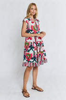 Sadie Tier Dress Melon Dresses Lula Life