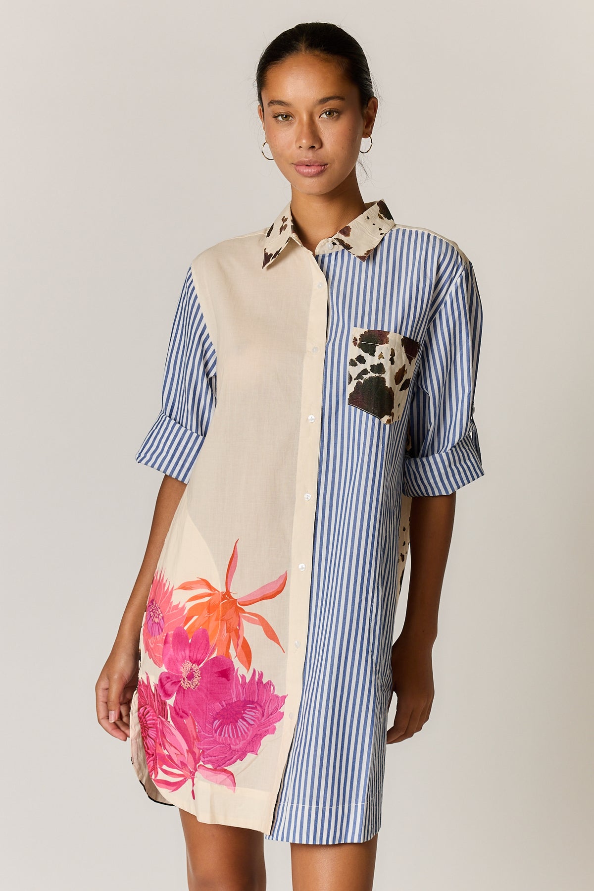 Sylvie Shirtmaker Multi Tops Lula Life
