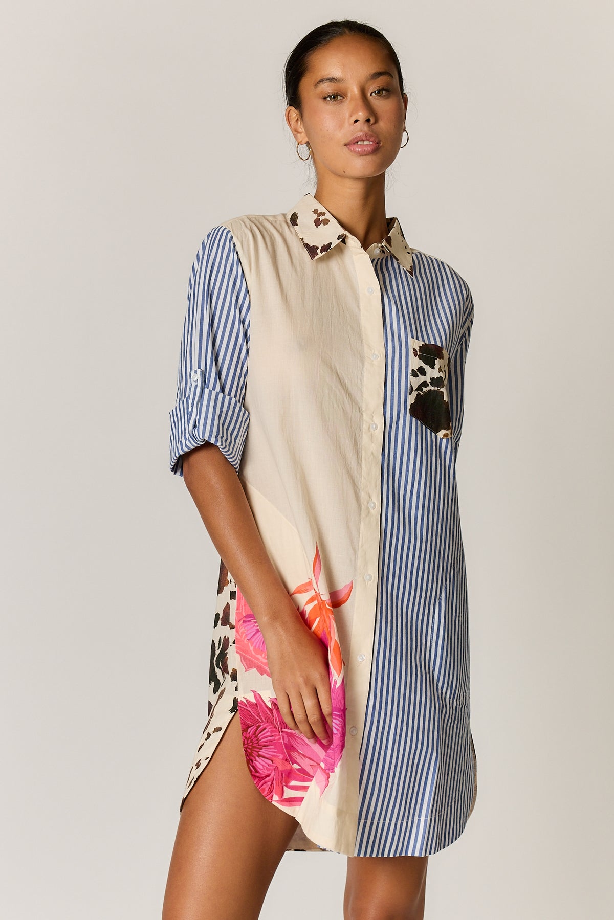 Sylvie Shirtmaker Multi Tops Lula Life