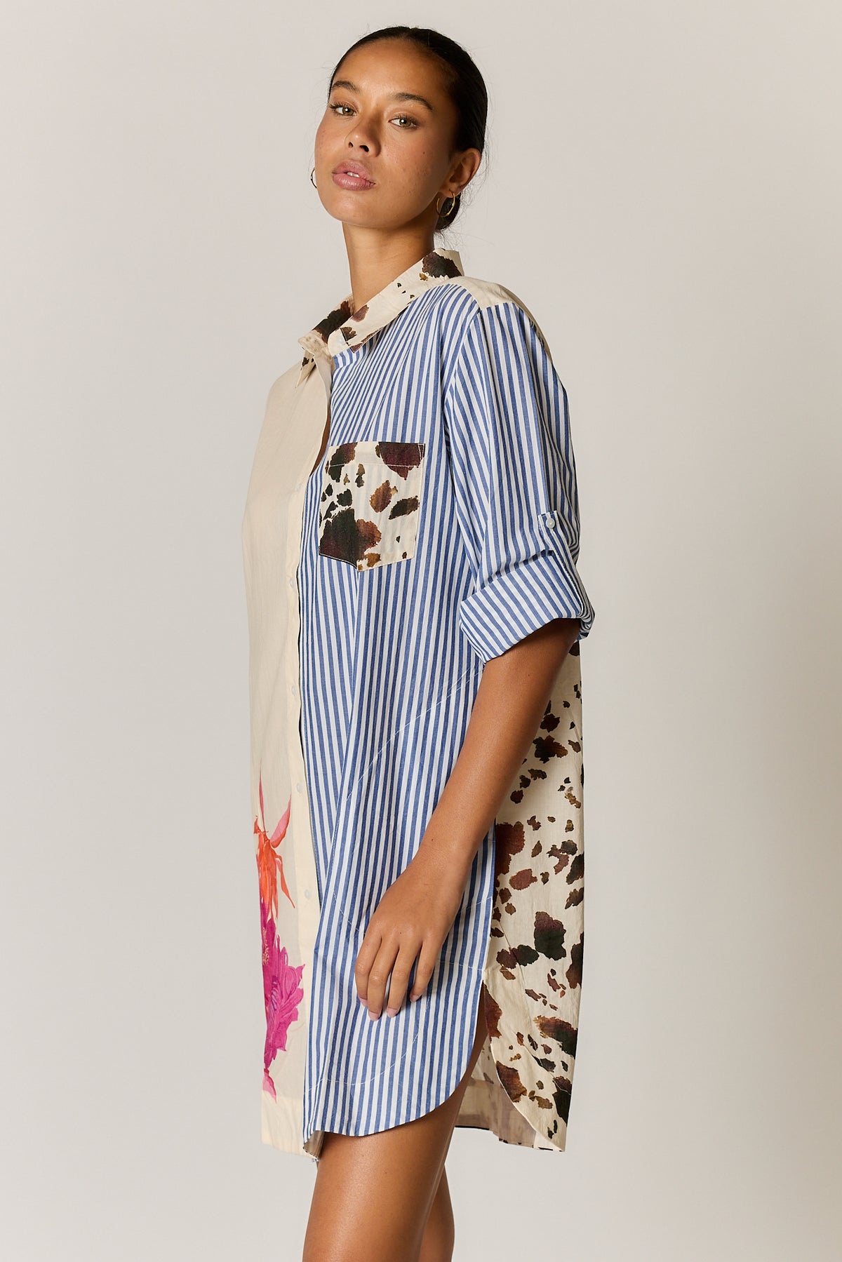 Sylvie Shirtmaker Multi Tops Lula Life