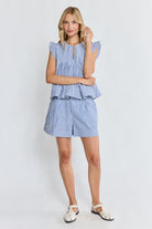 Sylvie Top Stripe Tops Lula Life