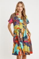 Rayna Dress Ocean - Global Free Style