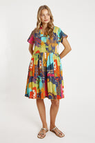 Rayna Dress Ocean - Global Free Style