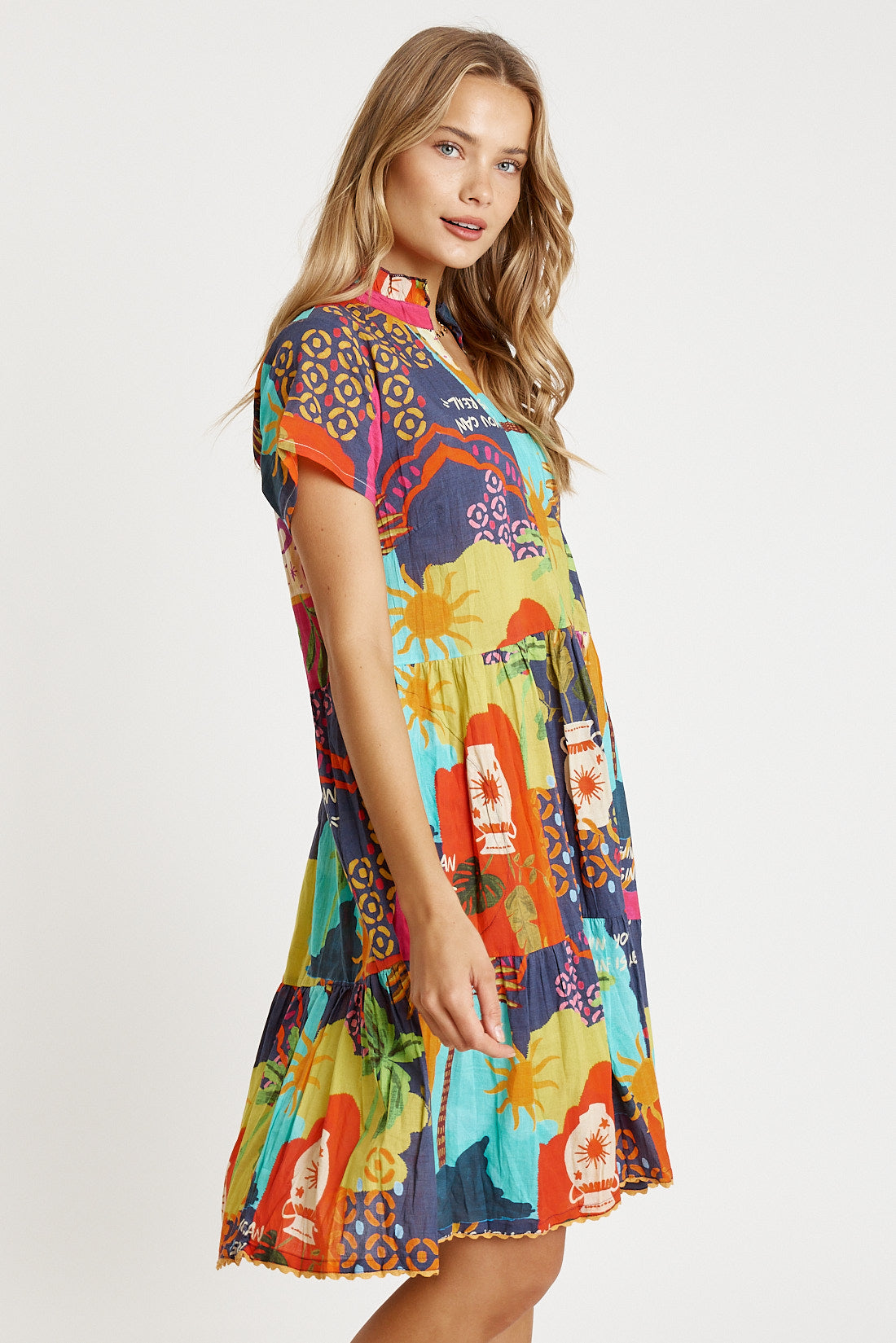 Rayna Dress Ocean - Global Free Style