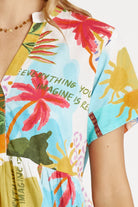 Rayna Midi Dress White - Global Free Style