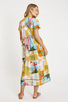 Rayna Midi Dress White - Global Free Style