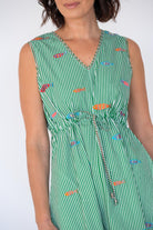 Sardine Tie Midi Sea Stripe - Global Free Style