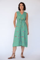 Sardine Tie Midi Sea Stripe - Global Free Style