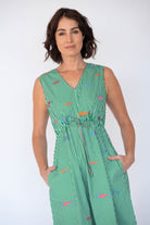 Sardine Tie Midi Sea Stripe - Global Free Style