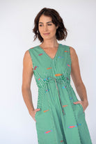 Sardine Tie Midi Sea Stripe - Global Free Style