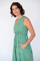 Sardine Tie Midi Sea Stripe - Global Free Style