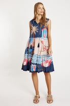 Seraphina S/less Dress Navy - Global Free Style