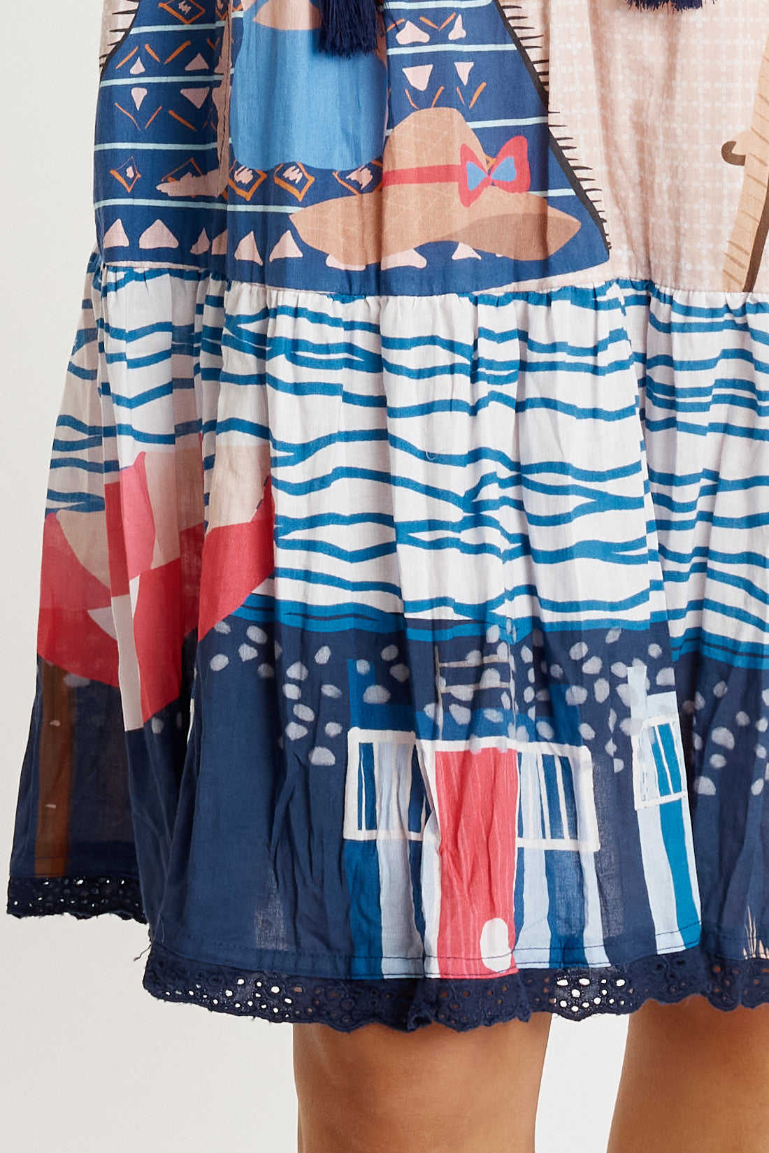 Seraphina S/less Dress Navy - Global Free Style