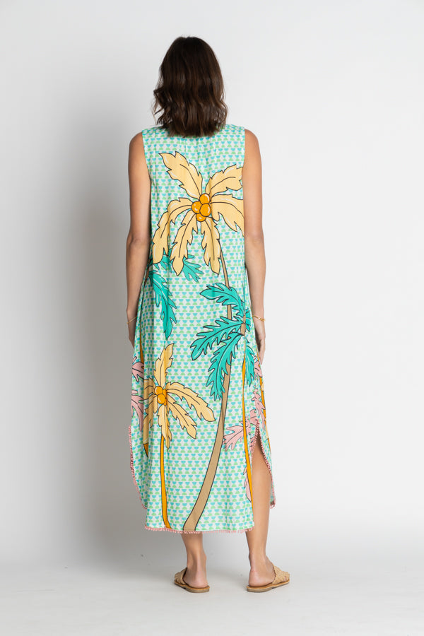 Aquila Sleeveless Maxi Mist Tops Lula Soul