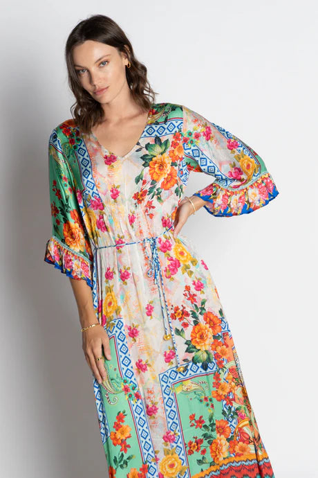 Carlisle Midi Dress Print Dresses Lula Soul