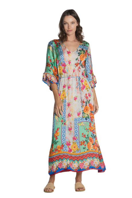 Carlisle Midi Dress Print Dresses Lula Soul XS(6-8)