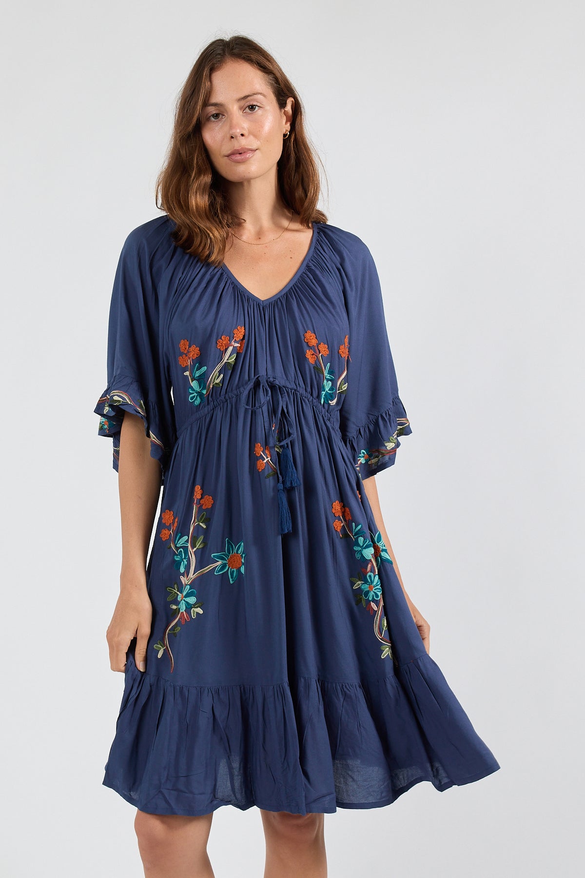 Casita Dress Navy Dresses Lula Soul
