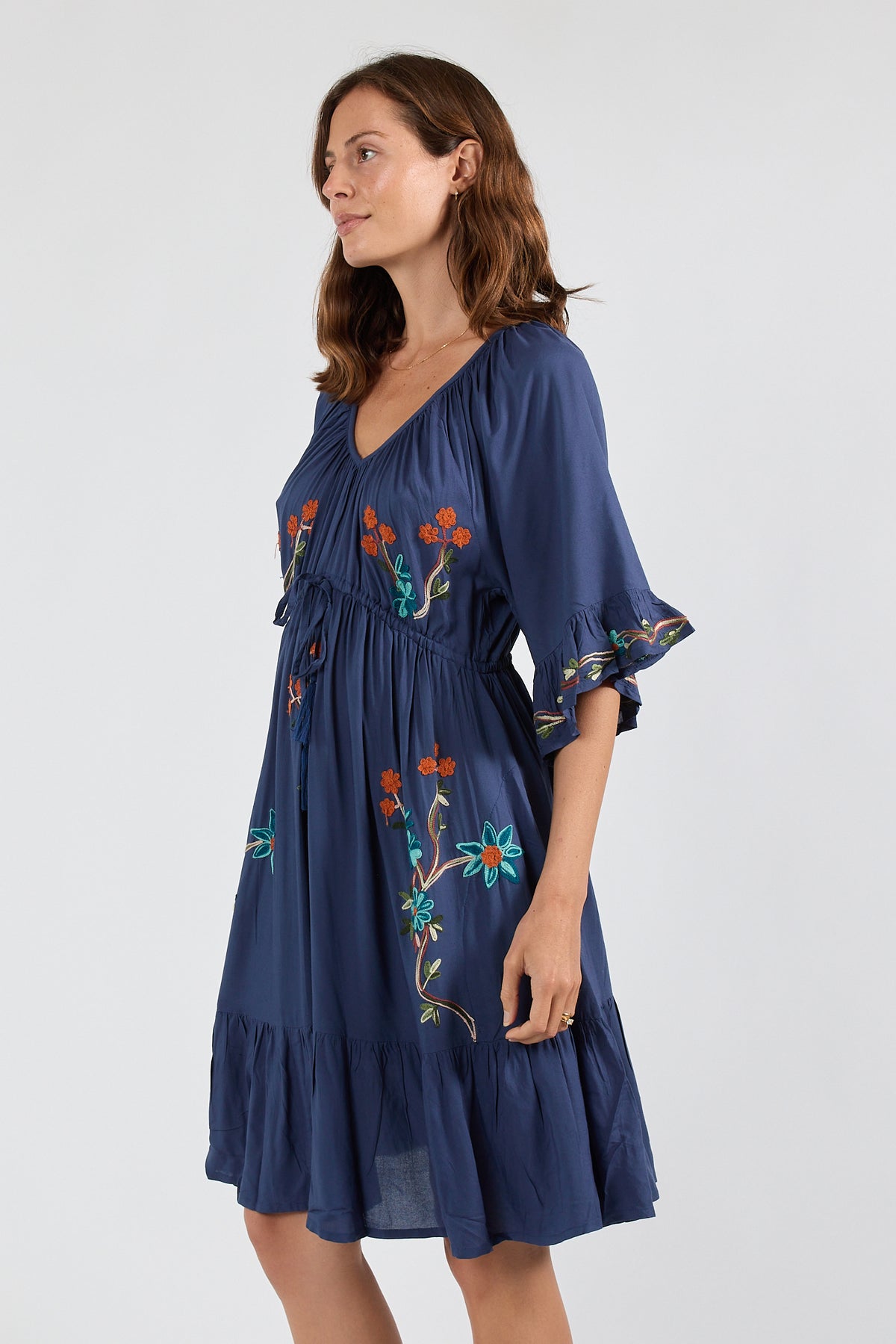 Casita Dress Navy Dresses Lula Soul