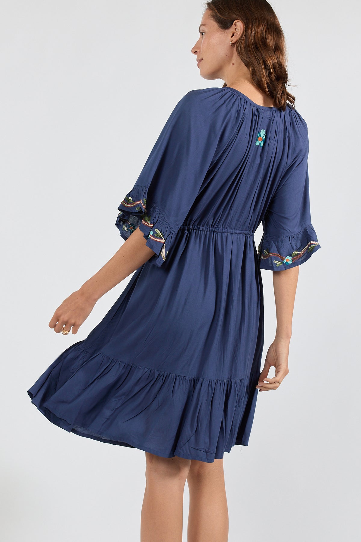 Casita Dress Navy Dresses Lula Soul