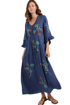 Casita MIDI Dress Navy Dresses Lula Soul XS(36)