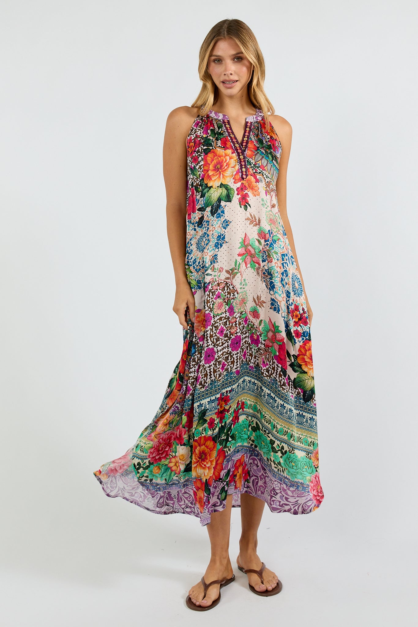 Miraval Maxi Dress Lilac Dresses Lula Soul