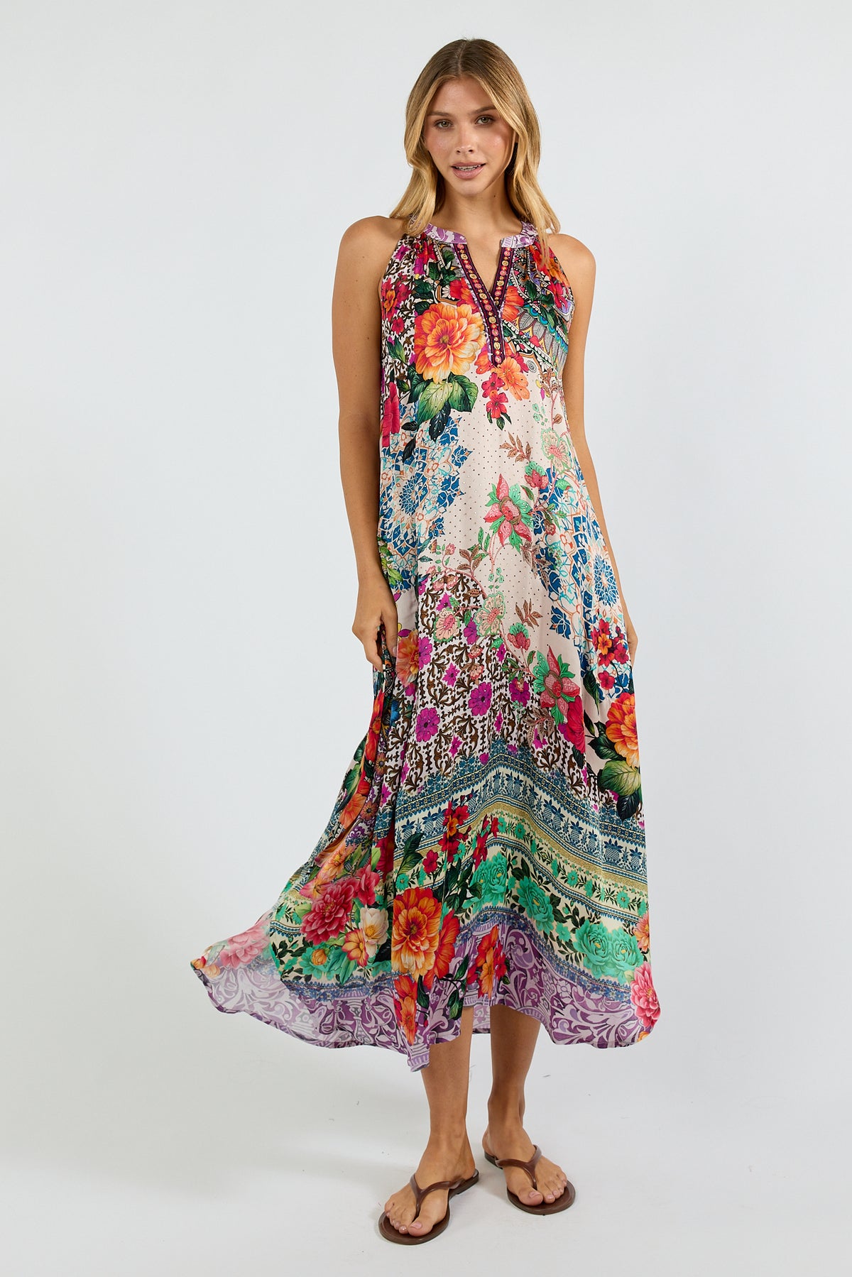 Miraval Maxi Dress Lilac Dresses Lula Soul