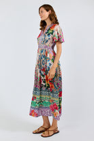 Miraval Midi Dress Lilac Dresses Lula Soul