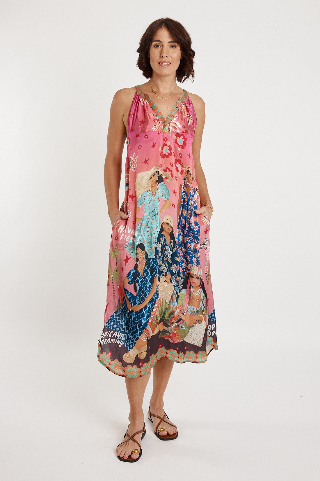 Fiesta Maxi Print Dresses Lula Soul