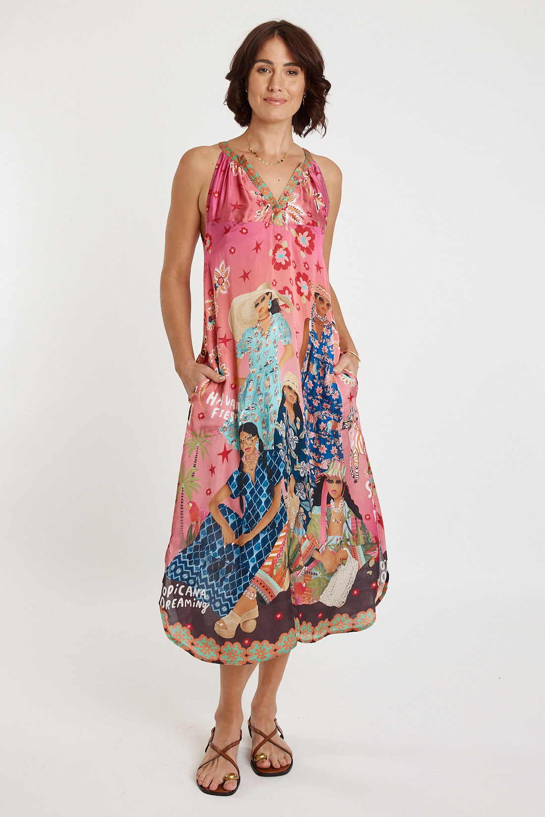 Fiesta Maxi Print Dresses Lula Soul