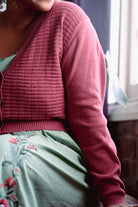 Marin Cardigan Earth Red Tops Lazybones