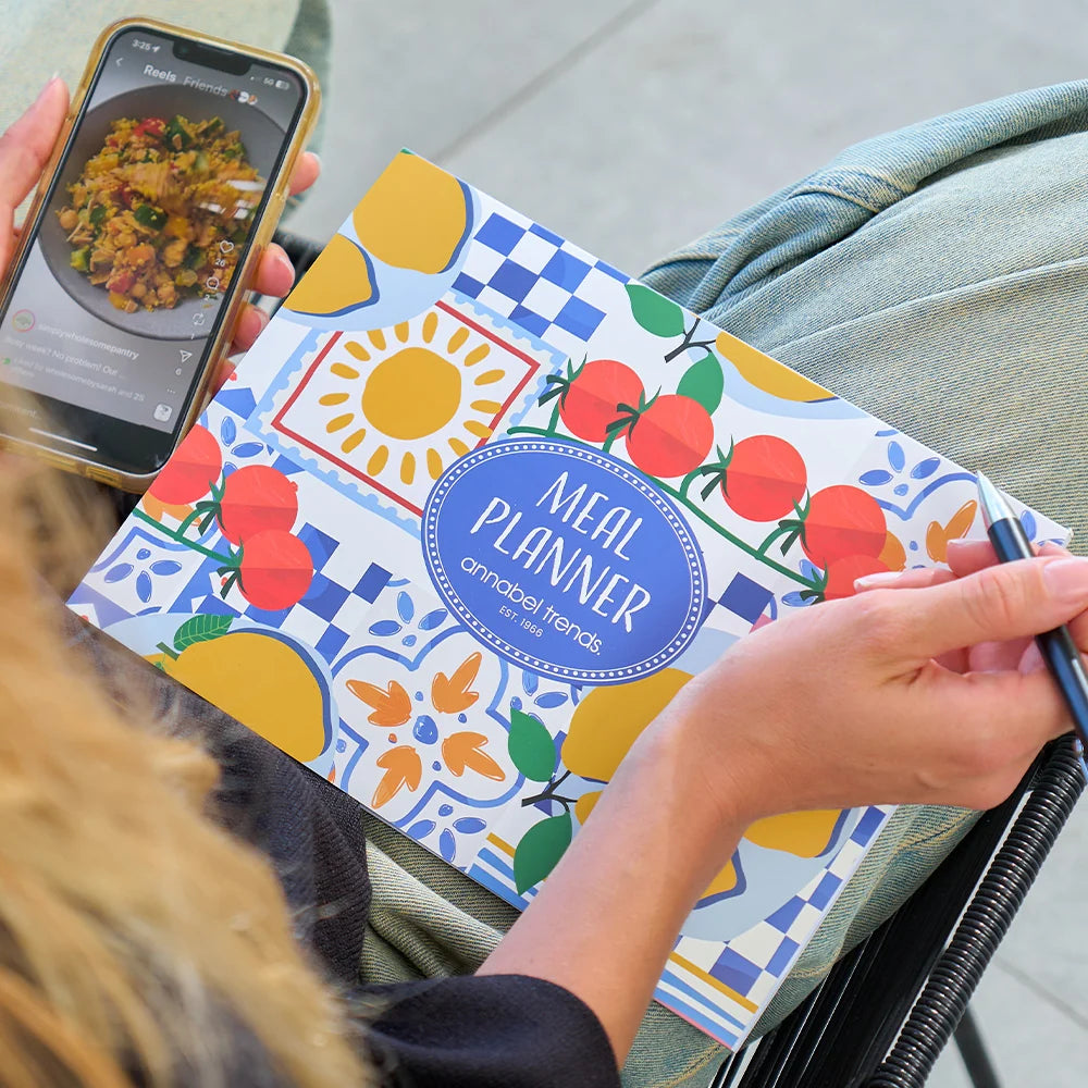 Weekly Meal Planner Taste of Sicily Gifts and Accessories Annabel Trends