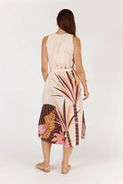 Cavalier Capped Sleeve Dress Cream Dresses Itami