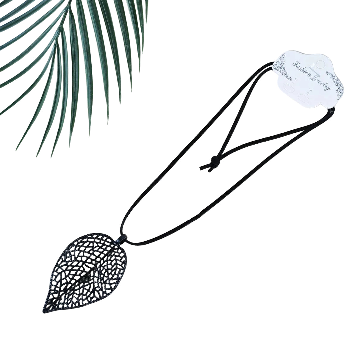 Necklace N6790 BLACK Necklaces Ivys