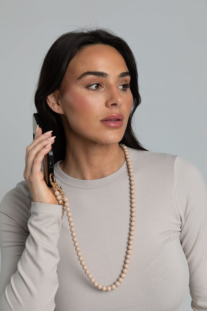 Nala Phone Chai Taupe Gifts and Accessories Holiday Trading   