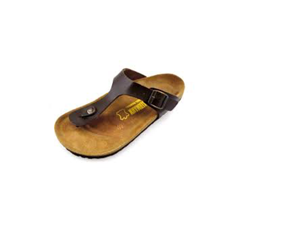 Neckermann Leather Thong Brown Shoes Neckermann   