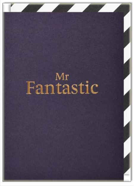 Waterlyn Mr Fantastic Gift Cards Cards and Wrap Waterlyn   