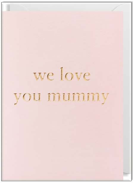 Waterlyn We Love You Mummy Cards and Wrap Waterlyn   