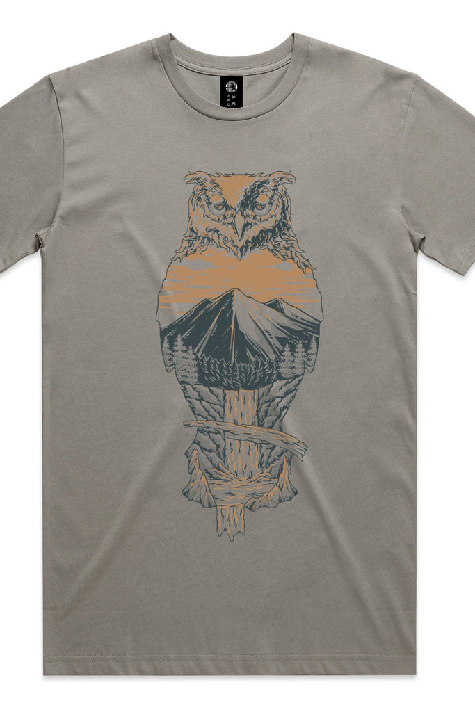 Owl Country : Granite T Shirt Mens Tops Skumi M